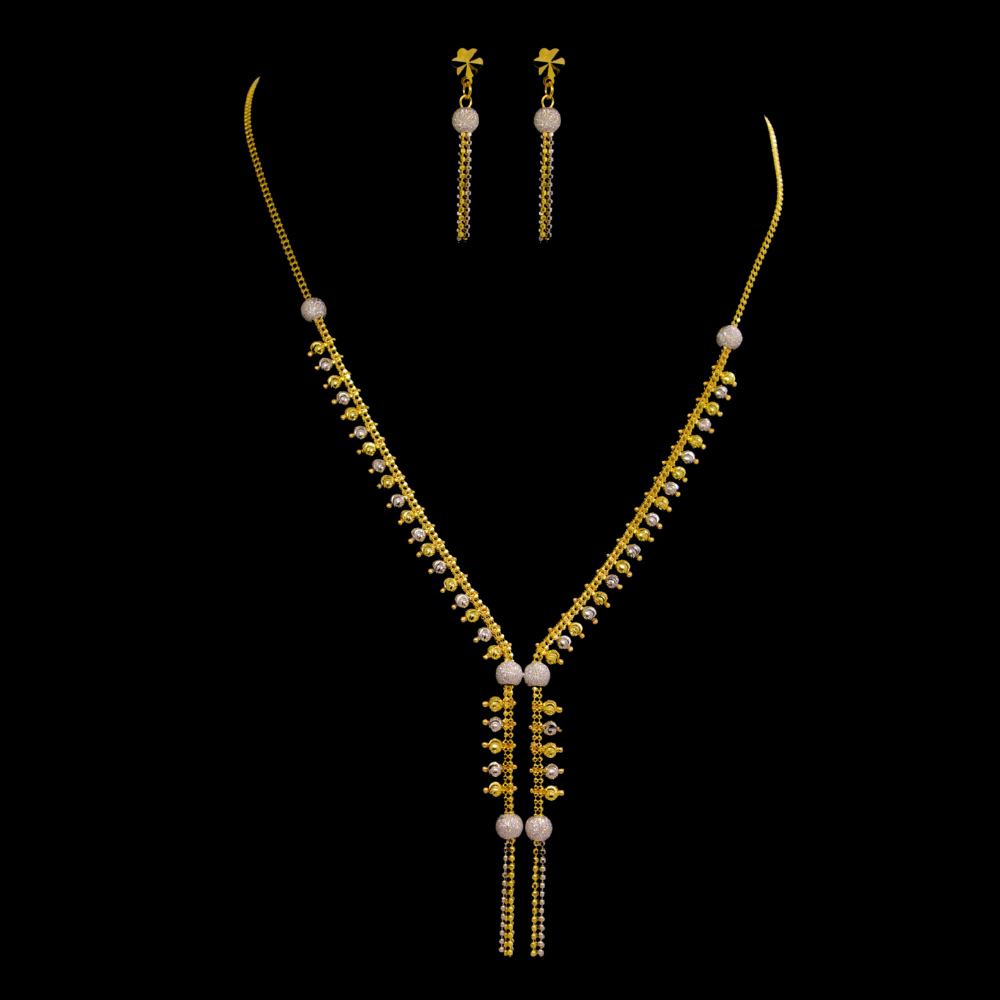 22K Gold Necklace Set